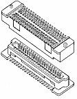 61083-121402LF, BergStak® 0.80mm Pitch, Mezzanine Connector, Vertical Header, Double Row, 120 Positions