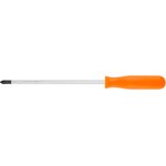 54136, Отвертка "Эконом", CrV сталь, пластиковая оранжевая ручка 6х150 мм РН2