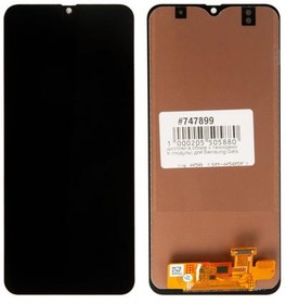 (A505F) дисплей в сборе с тачскрином (модуль) для Samsung Galaxy A50 (SM-A505F), черный Incell