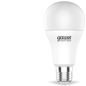 Фото 1/10 Лампа Светодиодная Smart Home RGBW E27 A60 10 Вт 2700-6500K 1180112
