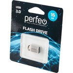 PERFEO PF-M11MS016 USB 3.0 16GB M11 Metal Series BL1, Носитель информации