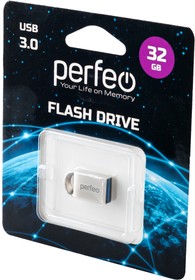 PERFEO PF-M11MS032 USB 3.0 32GB M11 Metal Series BL1, Носитель информации