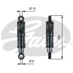 T39265, Ролик натяжной приводного ремня VW PASSAT 98-05, AUDI A4 97-06 ...