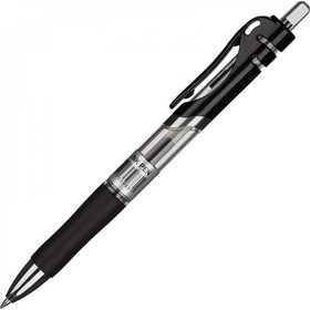 Гелевая автоматическая ручка 12 шт в упаковке Hammer черный стержень 0.5 мм 613149
