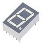 SC56-11CGKWA 7-Segment LED Display, CC Green 35 mcd RH DP 14.2mm