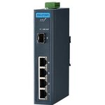 EKI-2725FI-AE, Unmanaged Ethernet Switches 4 GE + 1 SFP Ind. Unmanaged Switch W/T