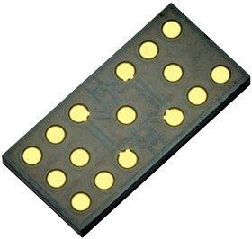 Фото 1/2 AFBR-S4N66P024M, Silicon Photomultiplier Array, 2x1, 13.54mm x 6.54mm, 40µm/22428Microcells, 420nm, SMD, 16 Pin