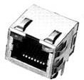 1888566-1, RJReceptacle 1 Yes Shrouded WithLED Plugin Ethernet Connectors/Modular Connectors (RJ45 RJ11)