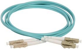Патч-корд оптический коммутационный соединительный для многомодового кабеля (MM); 50/125 (OM3); LC/UPC-LC/UPC (Duplex) (дл.1м) ITK FPC5003-L