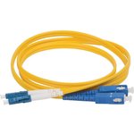 Патч-корд оптический коммутационный переходной для одномодового кабеля (SM); 9/125 (OS2); LC/UPC-SC/UPC (Duplex) (дл.20м) ITK FPC09-LCU-SCU-