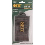 56782, Биты сталь S2, Профи двухсторонние 65 мм PH2/PH2, 10 шт.