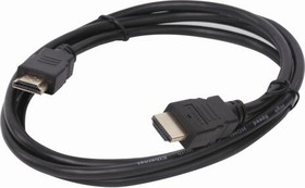Фото 1/10 Кабель HDMI AM-AM 1,5м для передачи цифрового аудио-видео черный 513120