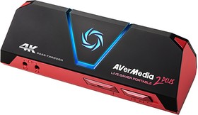Фото 1/2 Устройство видеозахвата внешнее AVER Media Live Gamer Portable 2 Plus (LGP2 Plus),(GC513), RTL {10} (678623)