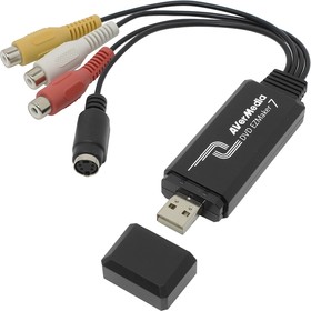 Фото 1/5 Устройство видеозахвата внешнее AVER Media DVD EZMaker 7, USB2.0 карта видеозахвата, (C039), RTL, {66} (674595)