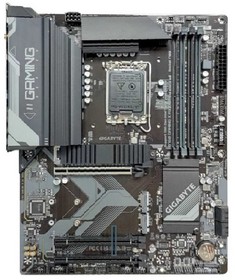 Фото 1/10 Материнская плата Gigabyte B760 GAMING X AX DDR4 Soc-1700 Intel B760 4xDDR4 ATX AC`97 8ch(7.1) 2.5Gg RAID+HDMI+DP