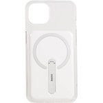 Чехол для телефона Baseus Magnetic для iPhone 13 Transparent/прозрачный (ARCX000002)