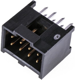 Фото 1/5 90130-1208, Pin Header, вертикальный, Wire-to-Board, 2.54 мм, 2 ряд(-ов), 8 контакт(-ов), Through Hole Straight