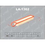 LA-1362, LA-1362 Фильтр воздушный LYNXauto