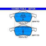 13.0460-7135.2, Колодки тормозные дисковые задн, VOLVO ...