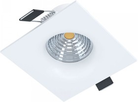 Eglo 98473 Cветодиодный встраиваемый светильник SALICETO димм., 6W(LED), 450lm, 88х88, 4000K, алюминий, белый