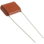 DME6P1K-F, 0.1 µF Film Capacitor 250V 630V Polyester, Metallized Radial