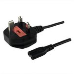 AC-C7 UK, AC Power Cords AC Cord United Kingdom, C7 for C8 inlet ...