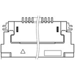 046240006006800+, FFC & FPC Connectors 6P 0.5mm RA SMD Bottom Contact