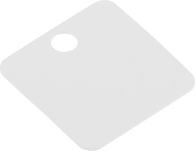 Фото 1/4 07-6253, Бирка кабельная «У-153» (Маленький квадрат) белая (250 шт/уп)