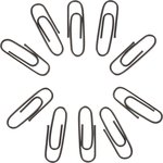 Набор настольный ATTACHE Economy черный, вращающийся -14предметов