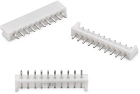 68801011622, Pin Header, Wire-to-Board, 2.5 мм, 1 ряд(-ов), 10 контакт(-ов), Through Hole Straight, WR-WTB