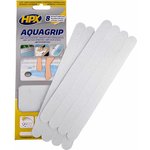 Лента безопасности AG2024 AQUA GRIP 20 мм х 240 мм, прозрачная, 8 шт. 5425014225006