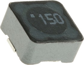 Фото 1/2 744777115, Wurth, WE-PD Shielded Wire-wound SMD Inductor with a Ferrite Core, 15 μH ±20% Wire-Wound 1.6A Idc