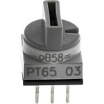 PT65503, 16 Way Through Hole DIP Switch, Segment Wheel Actuator