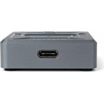 Док Станция SSD M.2 NVME AgeStar 31CBNV1C (GRAY) серый