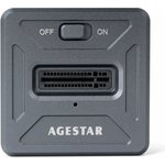 Док Станция SSD M.2 NVME AgeStar 31CBNV1C (GRAY) серый