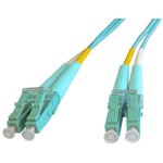 LCLC-3DTP030, Fiber Optic Cable Assemblies Fiber Optic Dplx OM3 Mltmode LC/LC 3M 10