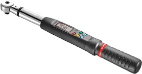 Фото 1/3 E.306A135S, Digital Torque Wrench, 7 → 135Nm, 1/2 in Drive, Square Drive, 9 x 12mm Insert - RS Calibrated
