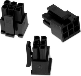 Фото 1/2 662006113322, Headers & Wire Housings WR-MPC3 3mm Female 6Pin Dual Receptacle