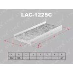 LAC-1225C, LAC-1225C Фильтр салонный LYNXauto
