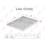 LAC-1239C, LAC-1239C Фильтр салонный LYNXauto