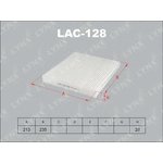 LAC-128, LAC-128 Фильтр салонный LYNXauto
