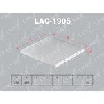LAC-1905, LAC-1905 Фильтр салонный LYNXauto