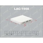 LAC1908, Фильтр салона KIA SOUL 1.6-1.6D 09-,