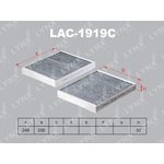 LAC-1919C, LAC-1919C Фильтр салонный LYNXauto