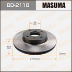 BD-2118, Диск тормозной Masuma