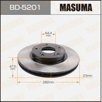 Диск тормозной передний HONDA CIVIC MASUMA BD-5201