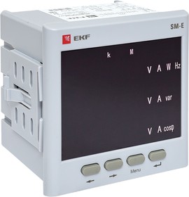 Фото 1/10 Прибор измерительный многофункциональный SME LED дисплей PROxima EKF sm-963e