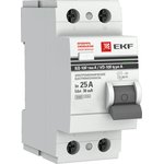 Выключатель дифференциального тока (УЗО) 2п 25А 30мА тип A ВД-100 (электромех.) ...