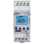 TR612 Top3, Digital DIN Rail Time Switch 230 V ac, 2-Channel