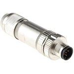 1424658, Connector - Universal - 5-position - shielded - Plug straight M12 - ...